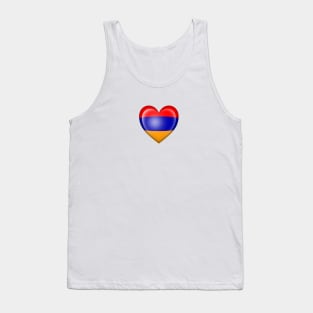 Armenian Heart Flag Tank Top